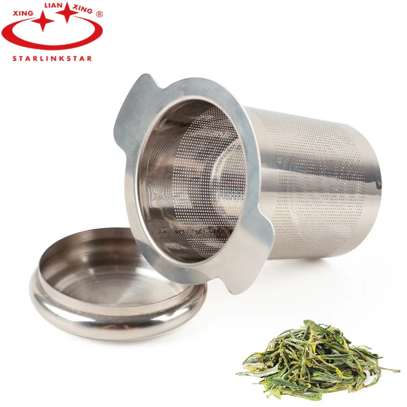 Reusable Stainless Steel Mesh Tea Infuser Tea Strainer Teapot with Cover Tea Coffee Filters for Loose Leaf Tea Infuser Basket
Reusable Stainless Steel Mesh Tea Infuser Tea Strainer Teapot with Cover Tea Coffee Filters for Loose Leaf Tea Infuser Basket