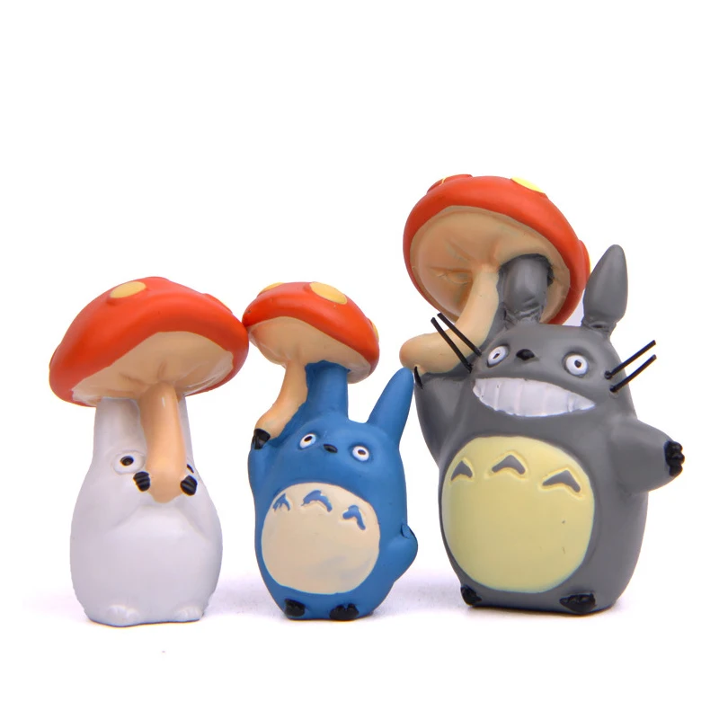Japan Totoro action Figure mini toys My Neighbor Ghibli Miyazaki Anime Mushroom Totoro Figurine Model Collectible for kids
Japan Totoro action Figure mini toys My Neighbor Ghibli Miyazaki Anime Mushroom Totoro Figurine Model Collectible for kids