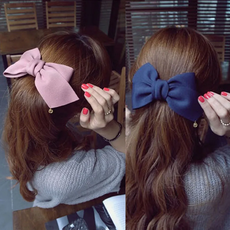 2019 Korean Fashion Solid Cloth Velvet Bows Hair Clips for Women Barrettes Headwear Hair Accessories Scrunchies Ties Headband
2019 Korean Fashion Solid Cloth Velvet Bows Hair Clips for Women Barrettes Headwear Hair Accessories Scrunchies Ties Headband