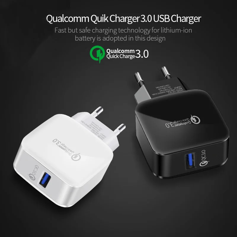 QC 3.0 Quick USB Charger Fast Travel Charger For SAMSUNG A50 iPhone 7 6 8 Plus Redmi Note 7 Pro US UK Plug USB Adapter Socket
QC 3.0 Quick USB Charger Fast Travel Charger For SAMSUNG A50 iPhone 7 6 8 Plus Redmi Note 7 Pro US UK Plug USB Adapter Socket