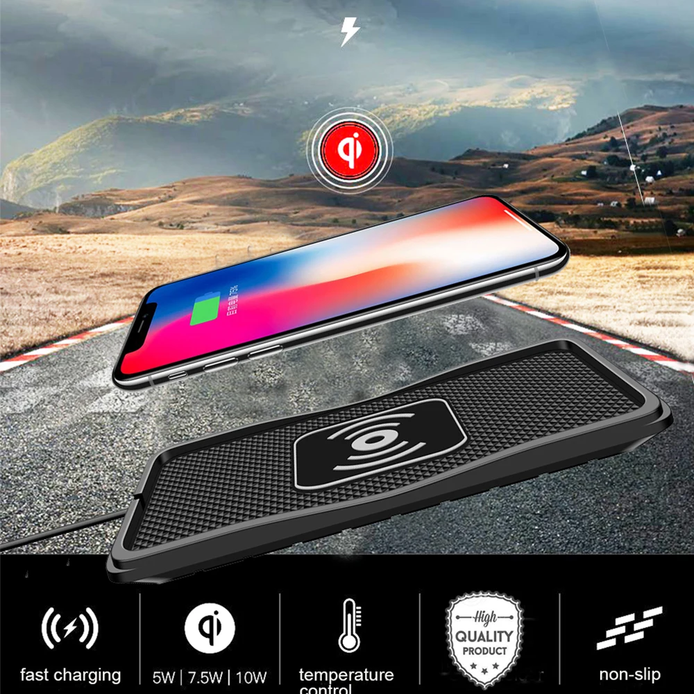 car wireless charger qi wireless charging pad 10W fast charger station stand for iphone 8 X/XS Max XR Plus samsung S8S7S9S6NOTE8
car wireless charger qi wireless charging pad 10W fast charger station stand for iphone 8 X/XS Max XR Plus samsung S8S7S9S6NOTE8