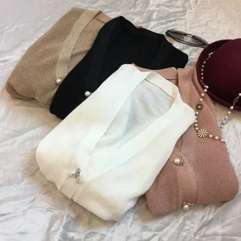 Cardigan Women Real Spandex Acetate Casual Full Poncho 2019 Summer New Sweater Sunscreen Wild Loose V-neck Cardigan Thin Female
Cardigan Women Real Spandex Acetate Casual Full Poncho 2019 Summer New Sweater Sunscreen Wild Loose V-neck Cardigan Thin Female