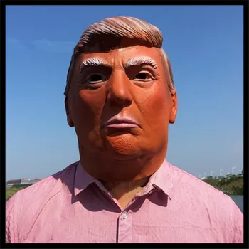 Free Shipping !!! New Halloween Party Cosplay billionaire tycoon Donald Trump Head Mask latex Human mask presidential candidate
Free Shipping !!! New Halloween Party Cosplay billionaire tycoon Donald Trump Head Mask latex Human mask presidential candidate