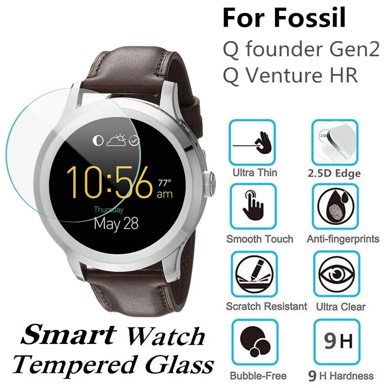 10PCS Tempered Glass for Fossil Q Venture HR Smart Watch Screen Protector D35mm Fossil Q founder gen3 Round Protective Film
10PCS Tempered Glass for Fossil Q Venture HR Smart Watch Screen Protector D35mm Fossil Q founder gen3 Round Protective Film