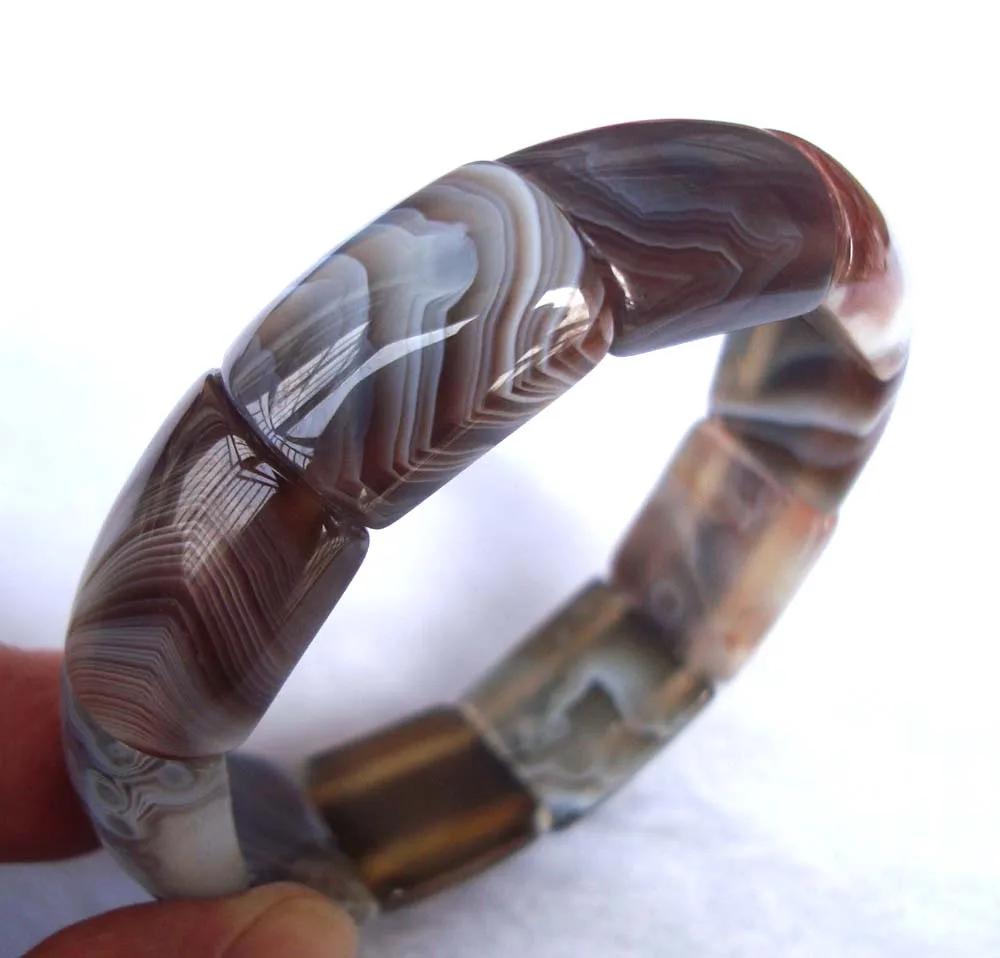 Natural Botswana Agate Rectangle Beads 16*22mm Stretch Bracelet Women Jewelry Accessories Weddings Parties Birthday Gift
Natural Botswana Agate Rectangle Beads 16*22mm Stretch Bracelet Women Jewelry Accessories Weddings Parties Birthday Gift
