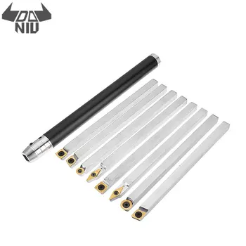 DANIU Lathe Wood Turning Tool with Titanium Coated Wood Carbide Insert Cutter Square Shank Woodworking Tool New
DANIU Lathe Wood Turning Tool with Titanium Coated Wood Carbide Insert Cutter Square Shank Woodworking Tool New