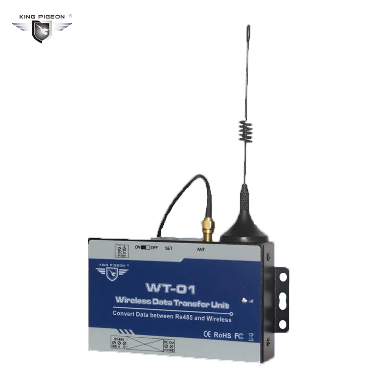 Wireless Data Transfer Unit Convert Date Between RS485 Port Wireless Repeater Modules WT-01 GSM RTU Can Work With SMS Alarm S280
Wireless Data Transfer Unit Convert Date Between RS485 Port Wireless Repeater Modules WT-01 GSM RTU Can Work With SMS Alarm S280