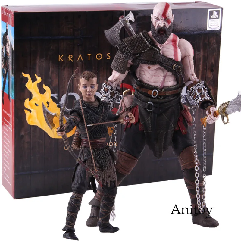 NECA God of War 4 Kratos & Atreus Ultimate PVC God of War Action Figure Collectible Model Toy 2-pack
NECA God of War 4 Kratos & Atreus Ultimate PVC God of War Action Figure Collectible Model Toy 2-pack