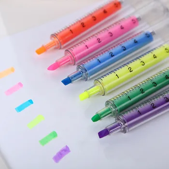 6Pcs Gel Pens Needle Syringe Watercolor Fluorescent Pen Creation Highlighter Stationery scrapbook material School supplies
6Pcs Gel Pens Needle Syringe Watercolor Fluorescent Pen Creation Highlighter Stationery scrapbook material School supplies