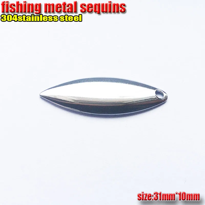 2017Fishing willow leaf blades spoon metal sequins size:31mm*10mm the temptation to strengthen to the fish 30pcs/lot
2017Fishing willow leaf blades spoon metal sequins size:31mm*10mm the temptation to strengthen to the fish 30pcs/lot