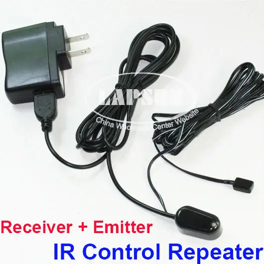 U101 Home T-V DVD IR Infrared Remote Extender Control Repeater Emitter Extender with 1 Emitter 1 Receiver 110V-240V AC Adapter
U101 Home T-V DVD IR Infrared Remote Extender Control Repeater Emitter Extender with 1 Emitter 1 Receiver 110V-240V AC Adapter