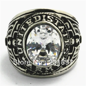 Free Shipping 316L Stainless Steel Jewelry Cool Mens Crystal Clear Translucent Punk Ring Style Wholesale Prices
Free Shipping 316L Stainless Steel Jewelry Cool Mens Crystal Clear Translucent Punk Ring Style Wholesale Prices
