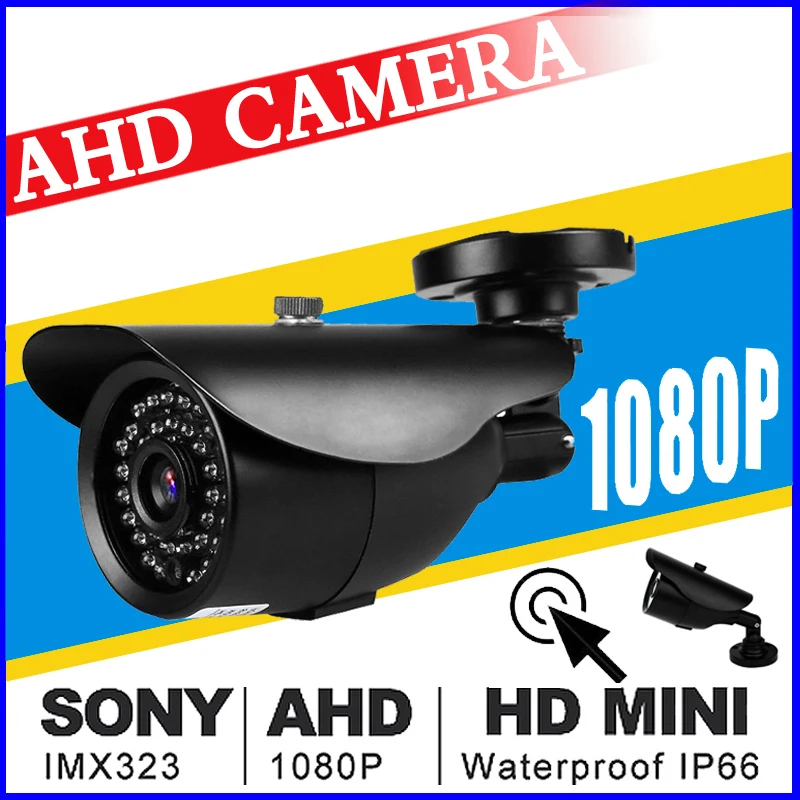 MELAT камера наблюдения 720 P 1080 2 0 мегапиксели с высокой четкостью CCTV 30 м ночного