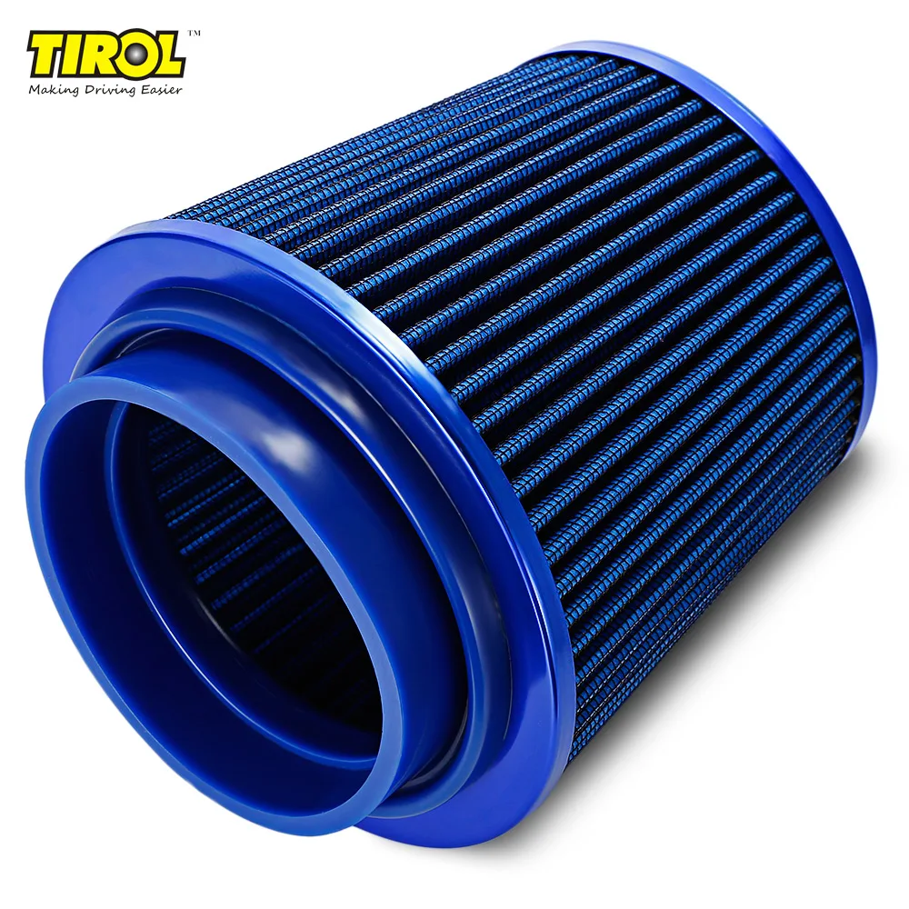 TIROL T10176 Air Filter Universal Auto Cold Air Intake Adjustable Neck fit for 76mm 88mm and 101mm air intake systems
TIROL T10176 Air Filter Universal Auto Cold Air Intake Adjustable Neck fit for 76mm 88mm and 101mm air intake systems