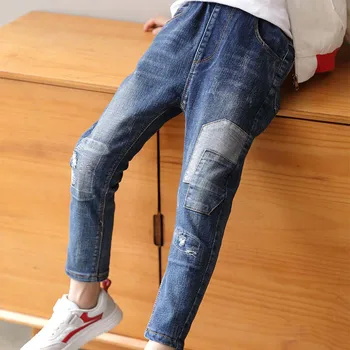 Cool Kids Blue Colors Jeans Spring & Autumn Winter Style Fashion Denim Pants Cotton Trousers For Age 4 6 8 10 12 13 Baby Boys
Cool Kids Blue Colors Jeans Spring & Autumn Winter Style Fashion Denim Pants Cotton Trousers For Age 4 6 8 10 12 13 Baby Boys