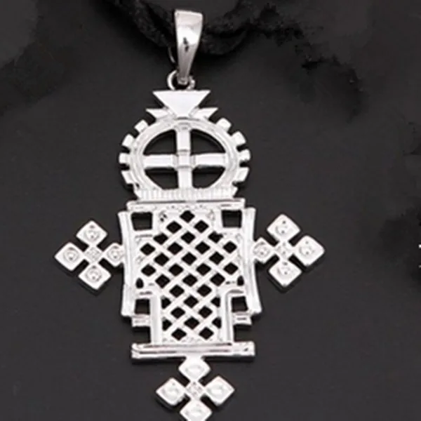 Bangrui Vintage Silver Ethiopian Cross Pendant & Black Rope for Women/Men,African Ethnic Religions Jewelry Eritrea Big Crosses
Bangrui Vintage Silver Ethiopian Cross Pendant & Black Rope for Women/Men,African Ethnic Religions Jewelry Eritrea Big Crosses