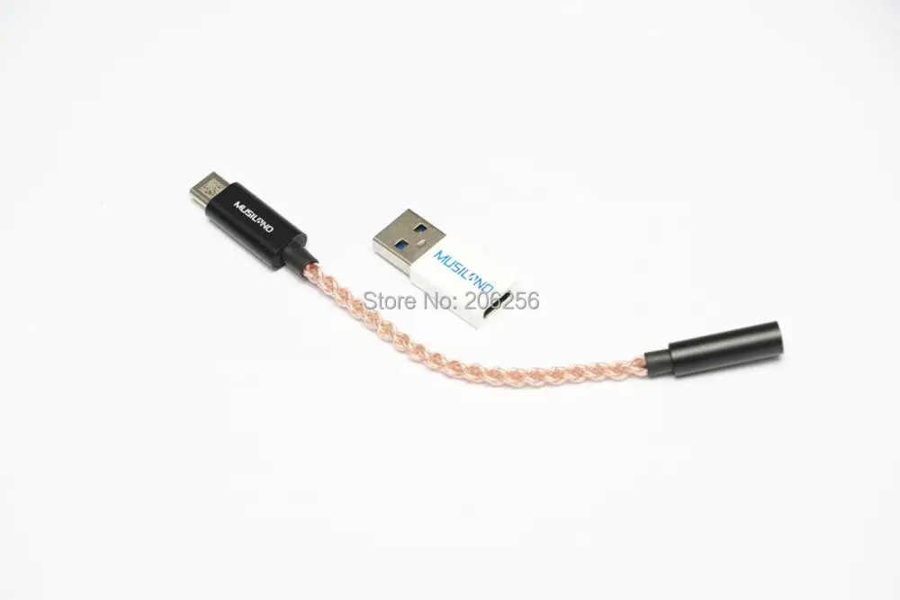Musiland MU1 TYPE-C portable sound card Earphone cable 3.5mm Headset Adapter decodes for mobile phone
Musiland MU1 TYPE-C portable sound card Earphone cable 3.5mm Headset Adapter decodes for mobile phone