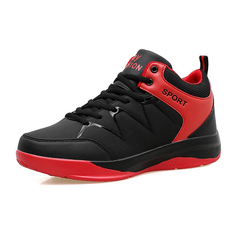 Image New Arrival Men s Basketball Shoes Male Outdoor Sports Shoes Athletic Cushioning Sneakers Youth Students Basketball Boots L919