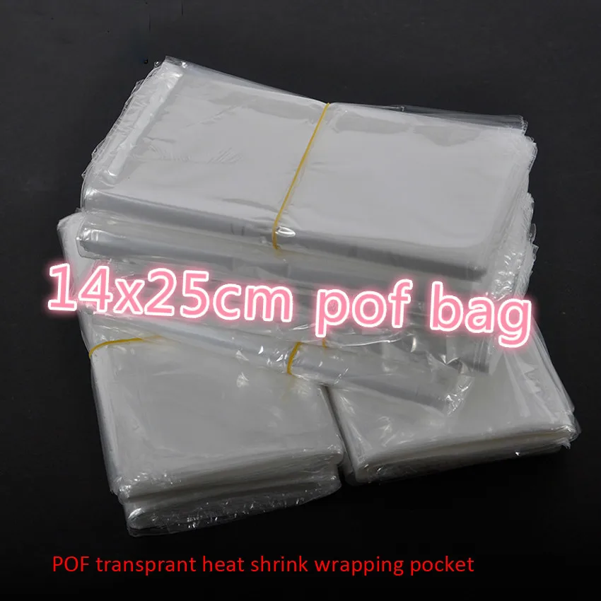 Direct Selling 300pcs/lot 14x25cm Clear Transparent Shrink Wrap Package Heat Seal Bag Pof Gift Packing Plastic Bags Comestic
Direct Selling 300pcs/lot 14x25cm Clear Transparent Shrink Wrap Package Heat Seal Bag Pof Gift Packing Plastic Bags Comestic