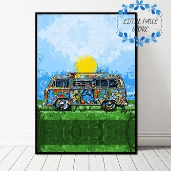 Retro Summer Car Vintage Colorful Art Canvas Poster Wall Picture for Living Room No Frame
Retro Summer Car Vintage Colorful Art Canvas Poster Wall Picture for Living Room No Frame