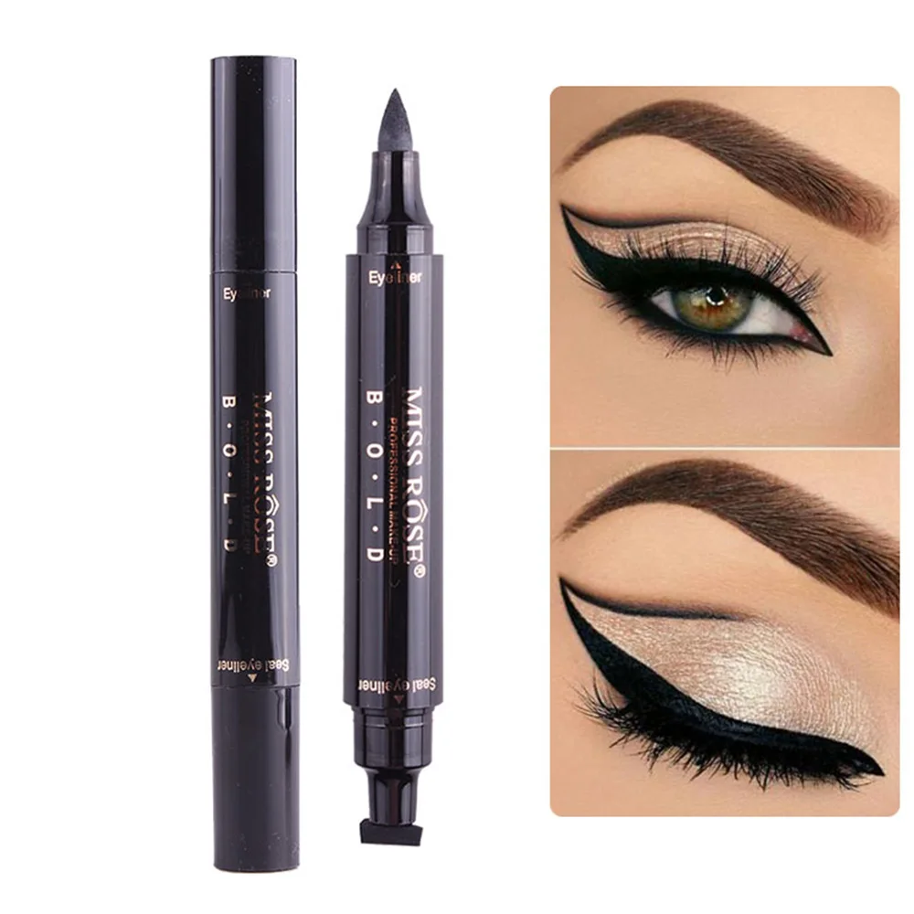 Dual End Black Liquid Eyeliner Stamps Pencil Pro Waterproof Long Lasting Makeup Eye Liner Pen Cat Eyes Cosmetics Seals #265202
Dual End Black Liquid Eyeliner Stamps Pencil Pro Waterproof Long Lasting Makeup Eye Liner Pen Cat Eyes Cosmetics Seals #265202