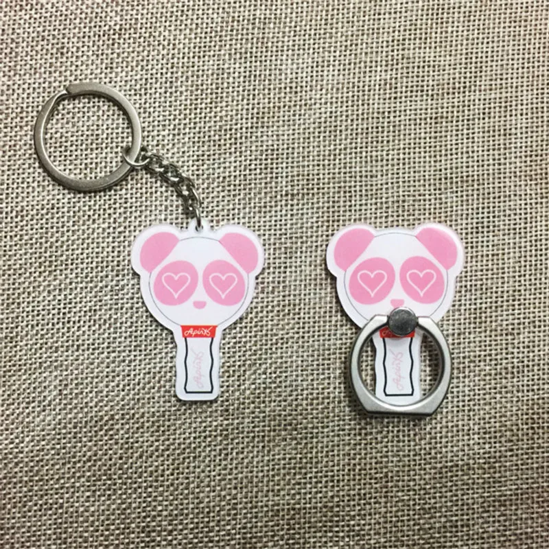 Youpop KPOP Apink Album Keychain Acrylic Key Chain Key Ring Pendant Case Degree Finger Phone Ring
Youpop KPOP Apink Album Keychain Acrylic Key Chain Key Ring Pendant Case Degree Finger Phone Ring