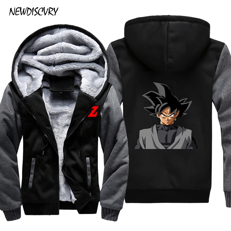 NEWDISCVRY High Quality Dragon Ball Fleece Hoodie 2018 Vegeta Anime Z GT Goku Men Zipper Winter Warm Jacket Thick Sweatshirts
NEWDISCVRY High Quality Dragon Ball Fleece Hoodie 2018 Vegeta Anime Z GT Goku Men Zipper Winter Warm Jacket Thick Sweatshirts