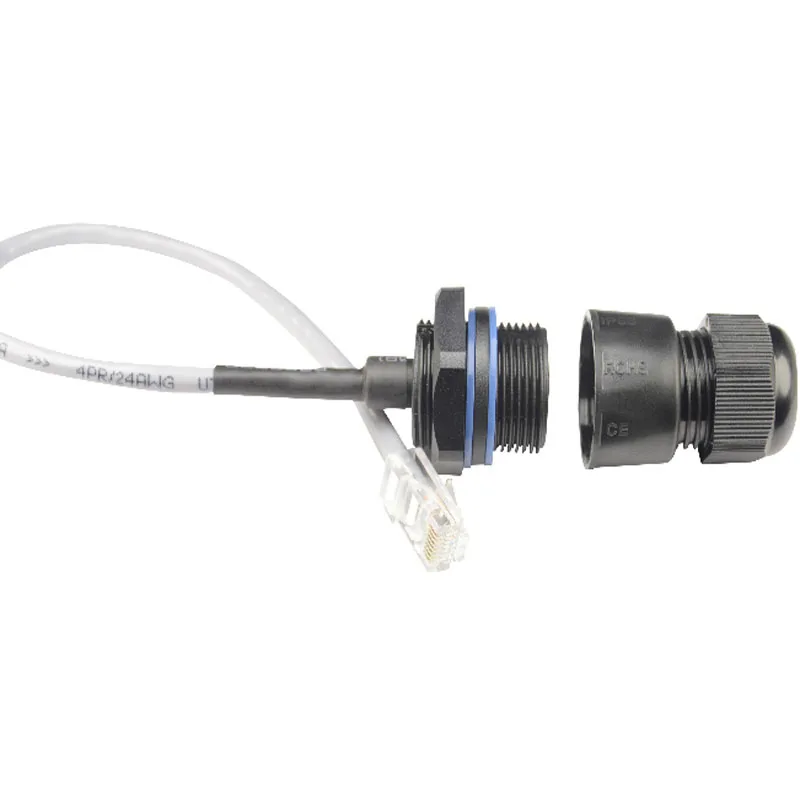 M25 RJ45 Network connect joint RJ45M25 CAT 5e unshielded waterproof connector with cable 10pcs
M25 RJ45 Network connect joint RJ45M25 CAT 5e unshielded waterproof connector with cable 10pcs