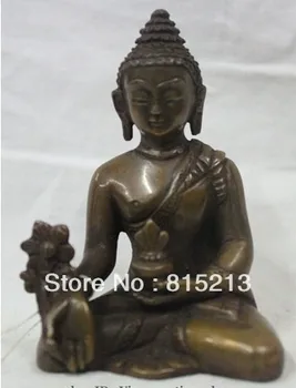 bi00575 Old Tibet Tibetan Pure Purple Bronze Menla Medicine Buddha medical God Statue
bi00575 Old Tibet Tibetan Pure Purple Bronze Menla Medicine Buddha medical God Statue