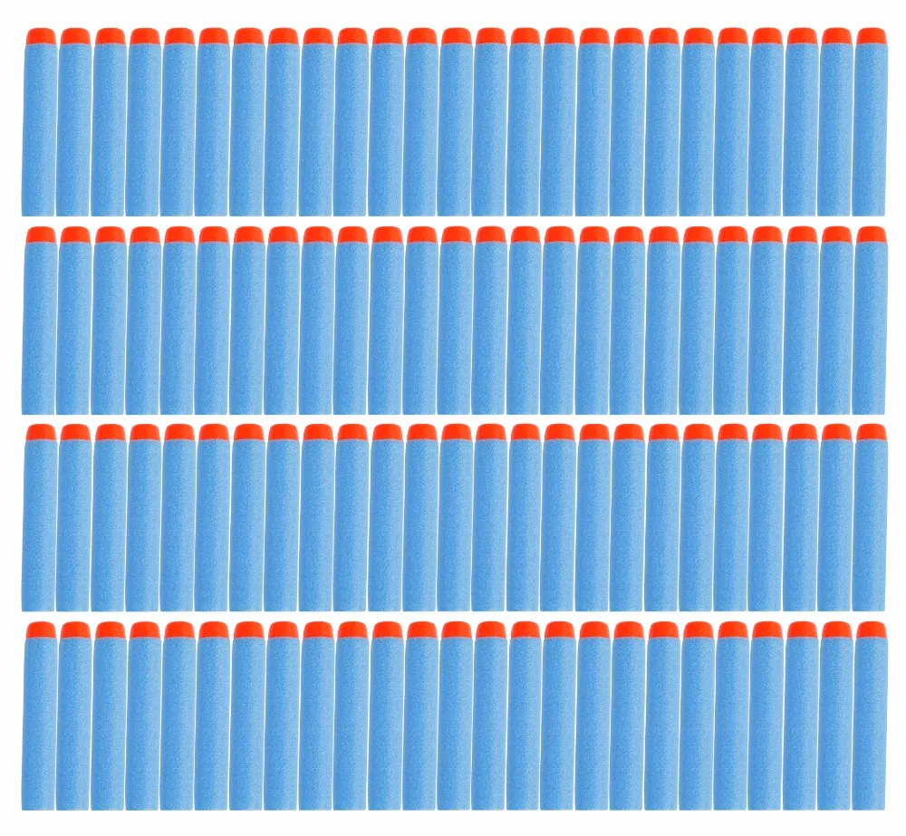 100PC For Nerf Bullets Soft Hollow Hole Head 7.2cm Refill Darts Toy Gun Bullets for Nerf Series Blasters Xmas Kid Children Gift
100PC For Nerf Bullets Soft Hollow Hole Head 7.2cm Refill Darts Toy Gun Bullets for Nerf Series Blasters Xmas Kid Children Gift