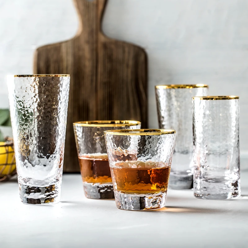Transparent gold rim glass mug drink glass cup for gift home heat-resistant drinking cup wine glass bar cafe office glassware
Transparent gold rim glass mug drink glass cup for gift home heat-resistant drinking cup wine glass bar cafe office glassware