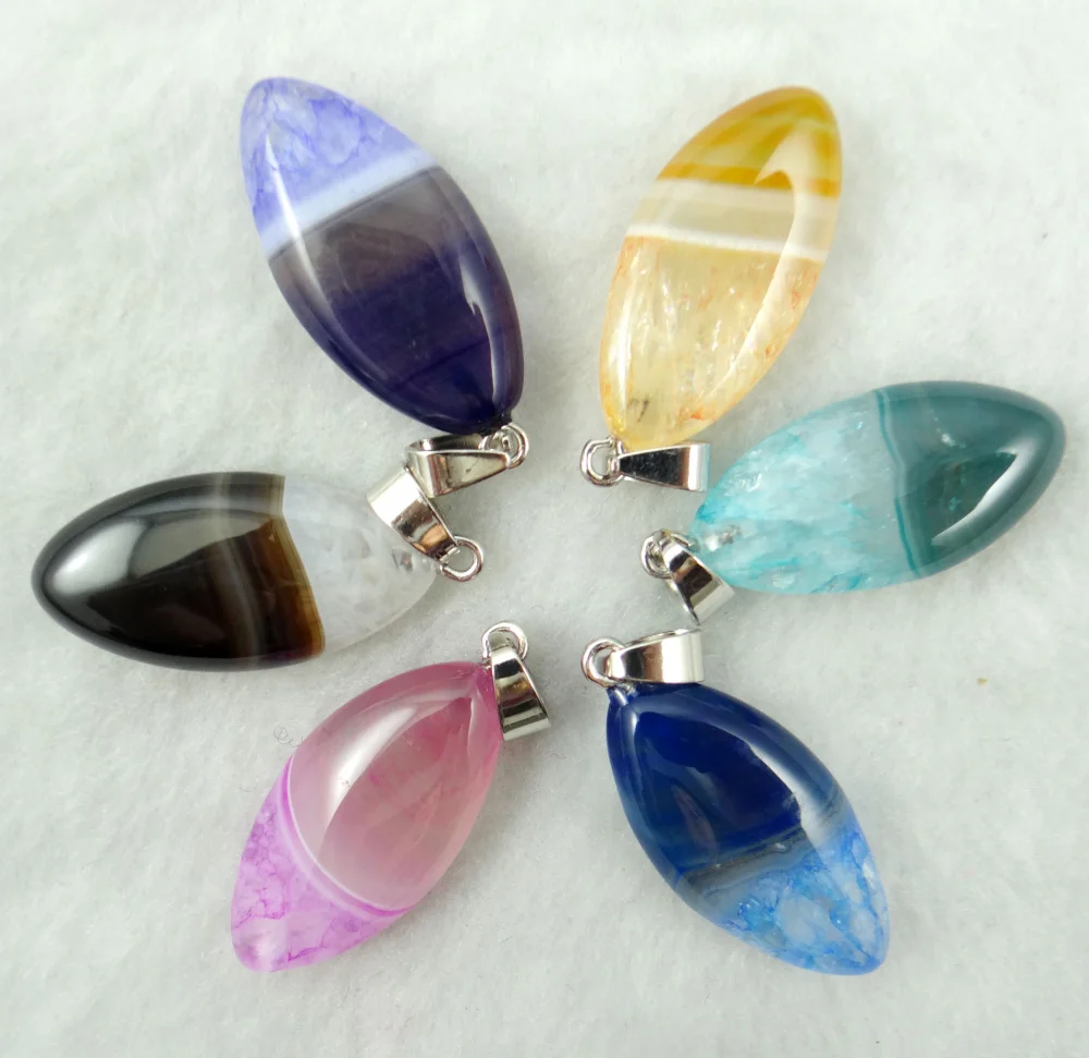 Brazil Agates Pendant Natural Stone oval geode onyx Charm 10Pcs for DIY Necklace Pendant Jewelry Making
Brazil Agates Pendant Natural Stone oval geode onyx Charm 10Pcs for DIY Necklace Pendant Jewelry Making