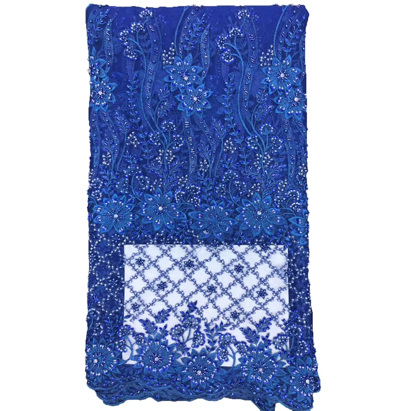 New Designs Blue African French Lace Fabric High Quality Nigeria French Net Lace 2018 With Stones and Beaded For Women HJ1479-1
New Designs Blue African French Lace Fabric High Quality Nigeria French Net Lace 2018 With Stones and Beaded For Women HJ1479-1