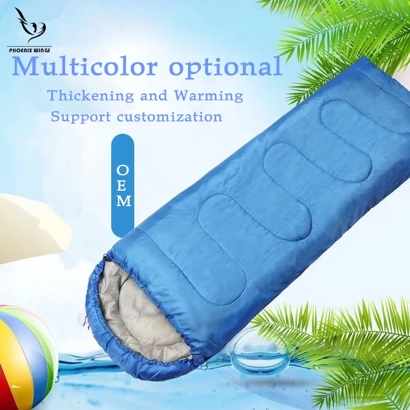 Phoenix wingsOutdoor sleeping bagAdult envelope sleeping bag with capKeep warm
Phoenix wingsOutdoor sleeping bagAdult envelope sleeping bag with capKeep warm