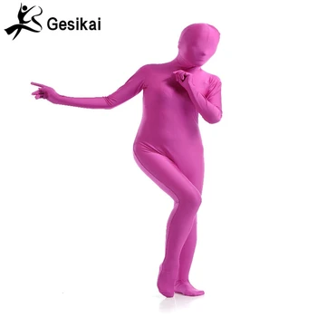 Women's Spandex Zentai Full Bodysuit Pink Lady Back Zipper Tights Dancewears Women's Catsuit Fancy Halloween Costumes 
Women's Spandex Zentai Full Bodysuit Pink Lady Back Zipper Tights Dancewears Women's Catsuit Fancy Halloween Costumes