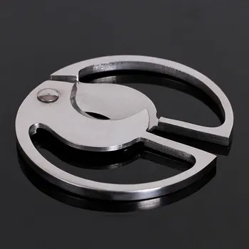 58*3mm Round Ring Silver Cigar Cutter Portable Stainless Steel Smoking Tools Cigars Accessories Gadgets for Men Creative Gift
58*3mm Round Ring Silver Cigar Cutter Portable Stainless Steel Smoking Tools Cigars Accessories Gadgets for Men Creative Gift