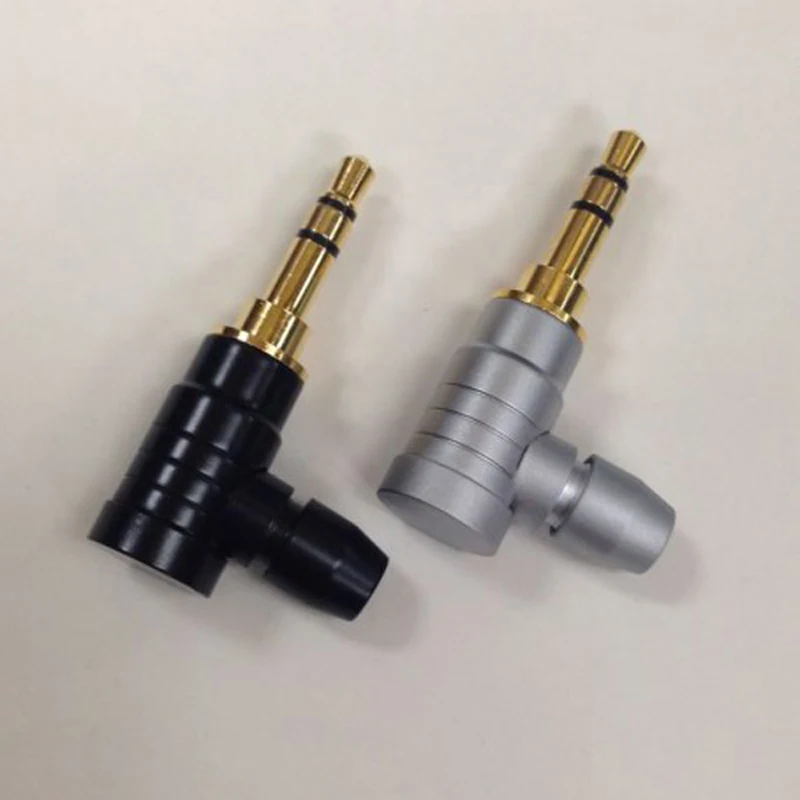 90 Degree Jack 3.5 mm Headphone Plug Right Angle 3 Pole Stereo Audio Jack Connector for Cable Adapter
90 Degree Jack 3.5 mm Headphone Plug Right Angle 3 Pole Stereo Audio Jack Connector for Cable Adapter