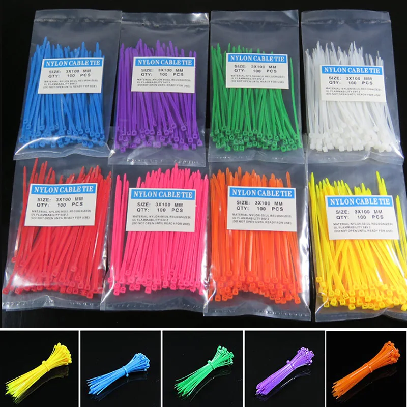 100pcs/bag 150mm X 3mm nylon Cable Wire Ties/ Self Locking Nylon Cable tie for DIY Model
100pcs/bag 150mm X 3mm nylon Cable Wire Ties/ Self Locking Nylon Cable tie for DIY Model