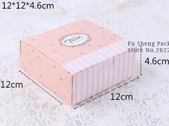 100pcs/lot Pink Thank Cake Box Party Cupcake Gift Bakery Maccaron Pastry Cookies Packaging Paper Boxes Baby Shower Party
100pcs/lot Pink Thank Cake Box Party Cupcake Gift Bakery Maccaron Pastry Cookies Packaging Paper Boxes Baby Shower Party