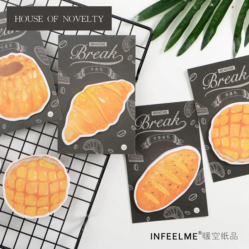 Croissant Pineapple Bread Self-Adhesive Memo Pad Sticky Notes Bookmark School Office Supply
Croissant Pineapple Bread Self-Adhesive Memo Pad Sticky Notes Bookmark School Office Supply