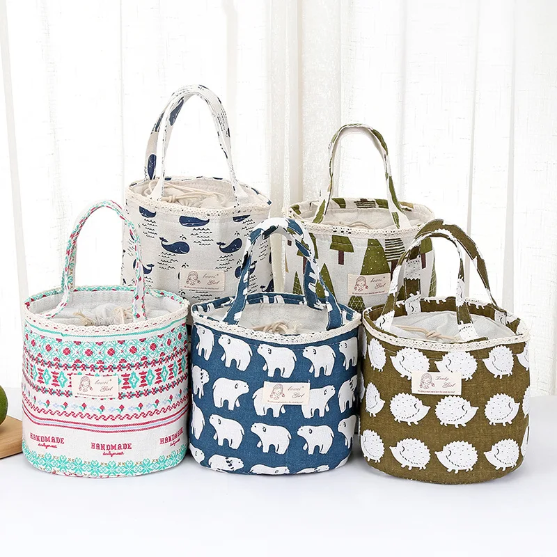 Japanese Style Lunch Bag Waterproof Drawstring Bag Women Student Lunch Box Thermo Bag Office School Picnic Cooler Bag Lancheira
Japanese Style Lunch Bag Waterproof Drawstring Bag Women Student Lunch Box Thermo Bag Office School Picnic Cooler Bag Lancheira