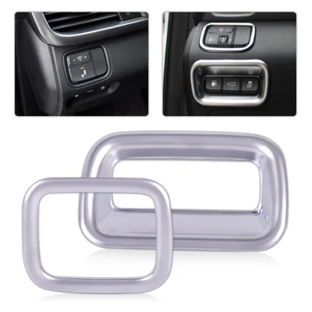 beler New Silver 2pcs Chrome Plated Inner Light Lamp Switch Button Cover Trim Decor Fit For KIA Optima K5 2016 
beler New Silver 2pcs Chrome Plated Inner Light Lamp Switch Button Cover Trim Decor Fit For KIA Optima K5 2016