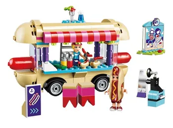 Girl Friend Amusement Park Hot Dog Van Building Blocks set Kids Bricks Toys Compatible with lego 41129 01007
Girl Friend Amusement Park Hot Dog Van Building Blocks set Kids Bricks Toys Compatible with lego 41129 01007