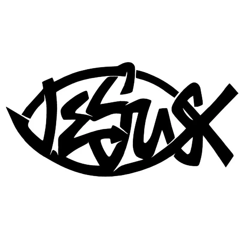 15.6CM*7.7CM Jesus Fis Vinyl Decal Sticker Car Wall God Religious Symbol Cross Car Accessories Car Sticker Black/Sliver C8-0276
15.6CM*7.7CM Jesus Fis Vinyl Decal Sticker Car Wall God Religious Symbol Cross Car Accessories Car Sticker Black/Sliver C8-0276