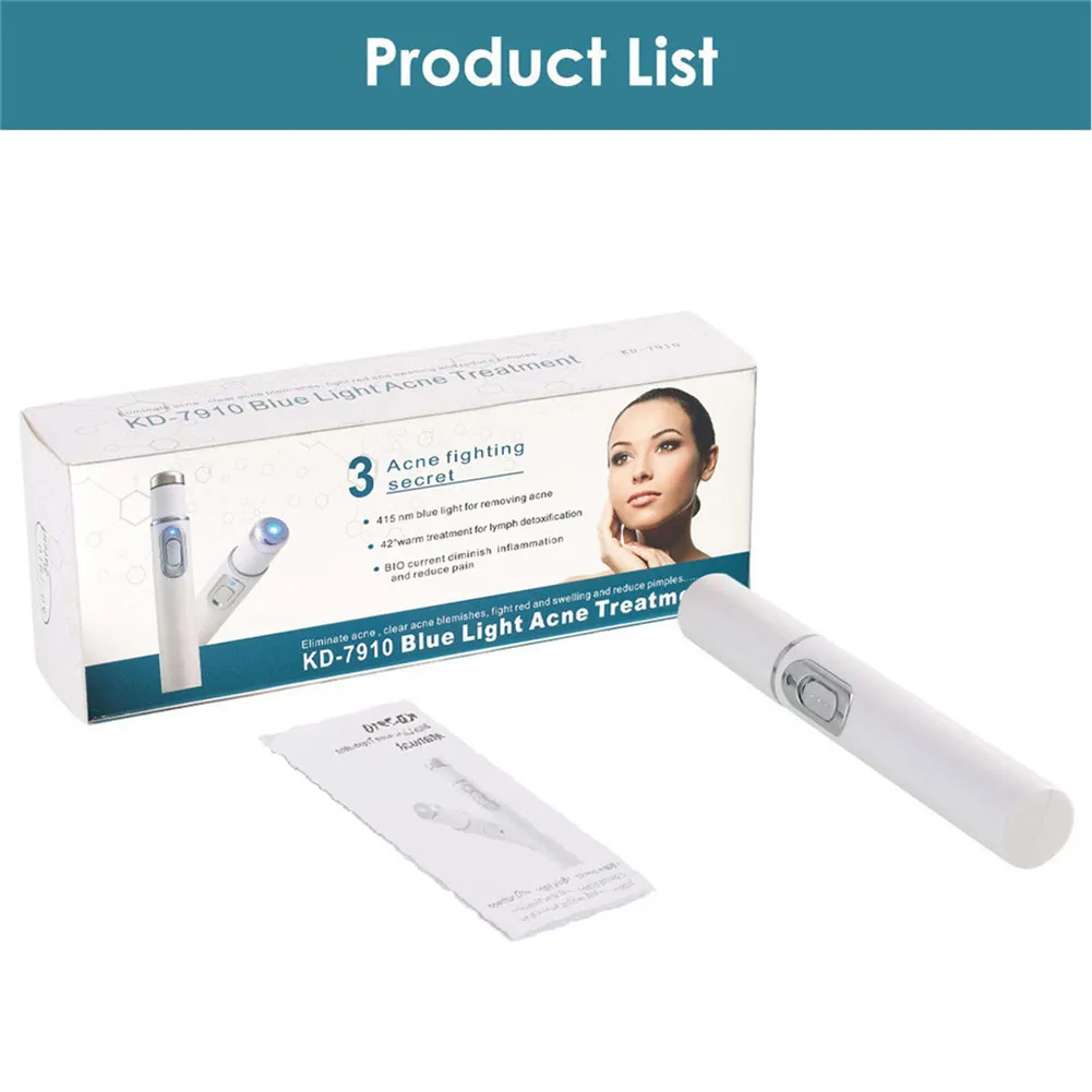 Blue Light Therapy Acne Laser Pen Facial Massager Treatment Soft Scar Wrinkle Acne Removal Device Face Skin Treatment
Blue Light Therapy Acne Laser Pen Facial Massager Treatment Soft Scar Wrinkle Acne Removal Device Face Skin Treatment
