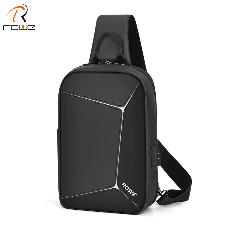 ROWE Fashion Stereoscopic antitheft Chest Bag Men Casual Shoulder Crossbody Bag USB Charging Waterproof Travel Messenger Bag
ROWE Fashion Stereoscopic antitheft Chest Bag Men Casual Shoulder Crossbody Bag USB Charging Waterproof Travel Messenger Bag