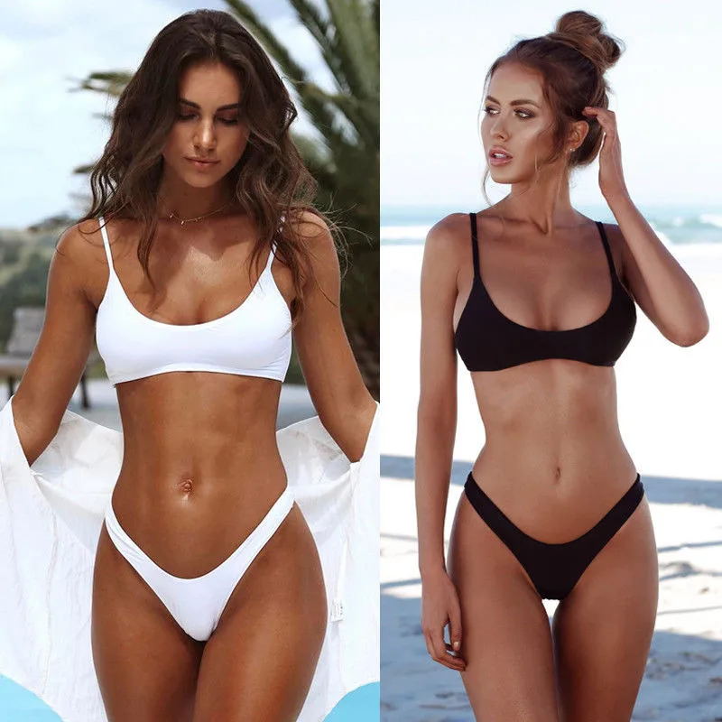 Summer Sexy Women Bandage Bikini Set Push-up Padded Brazilian Swimsuit Swimwear Beachwear Two Pieces Bra Panties Tankini Bathing
Summer Sexy Women Bandage Bikini Set Push-up Padded Brazilian Swimsuit Swimwear Beachwear Two Pieces Bra Panties Tankini Bathing