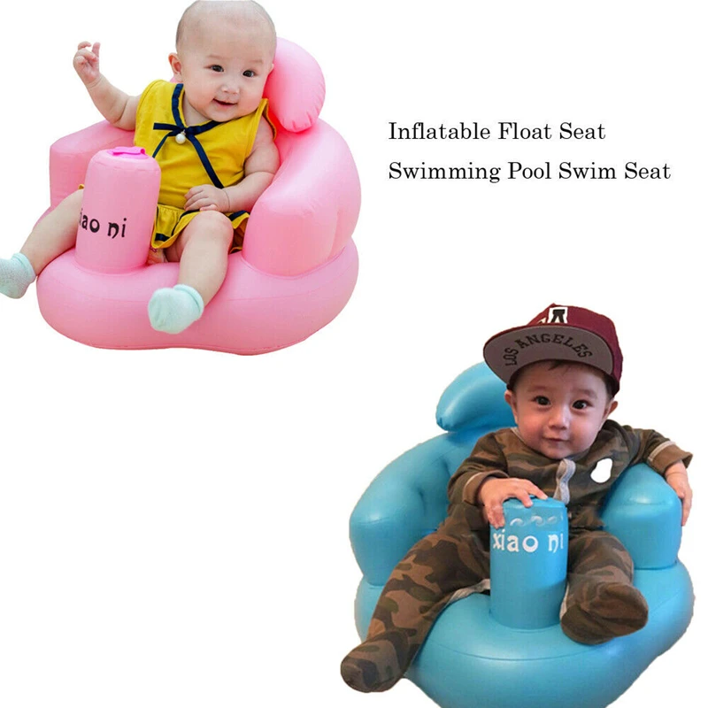 Baby Infant Kids Inflatable Seat Aid Swimming Pool Float Tube Ring Swim Trainer Air Mattresses |
