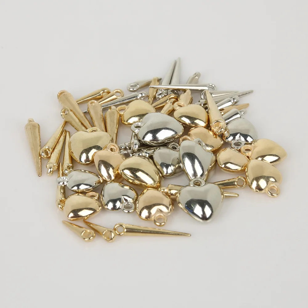 DIY Beads Heart and Long Nail type Plastic CCB Loose Spacer Beads Charm For DIY Jewelry Bracelet Making
DIY Beads Heart and Long Nail type Plastic CCB Loose Spacer Beads Charm For DIY Jewelry Bracelet Making