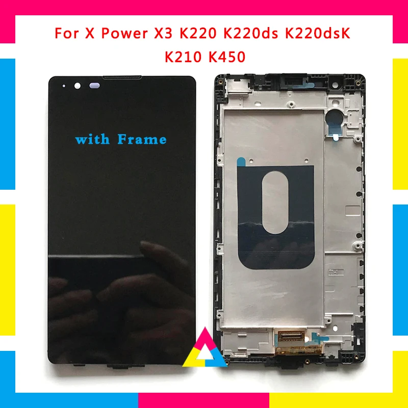 LCD Display Screen With Touch Screen Digitizer Assembly For LG X Power X3 K220ds K220dsK K210 K450 K220 No Frame or with Frame
LCD Display Screen With Touch Screen Digitizer Assembly For LG X Power X3 K220ds K220dsK K210 K450 K220 No Frame or with Frame